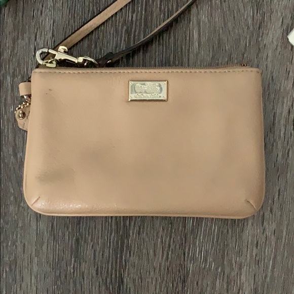 Cream Coach wallet - Picture 2 of 4